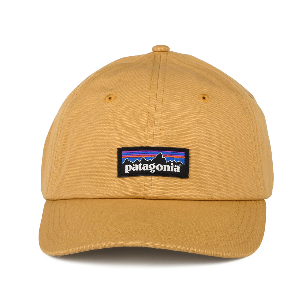 Patagonia P-6 Label Trad Baseball Cap aus organischer Baumwolle - Kamel - Image 2