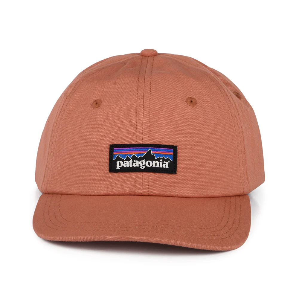 Patagonia P-6 Label Trad Baseball Cap aus organischer Baumwolle - Koralle - Image 2