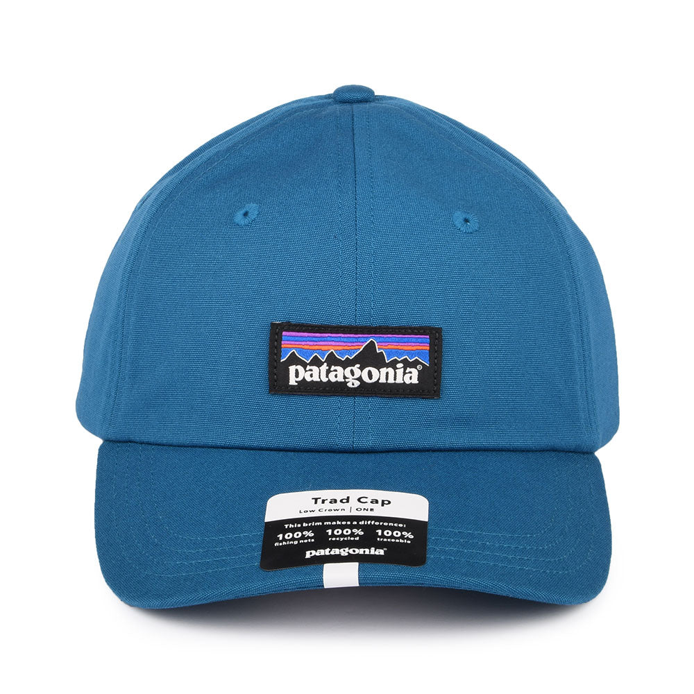 Patagonia P-6 Label Trad Baseball Cap aus organischer Baumwolle - Petrol - Image 2