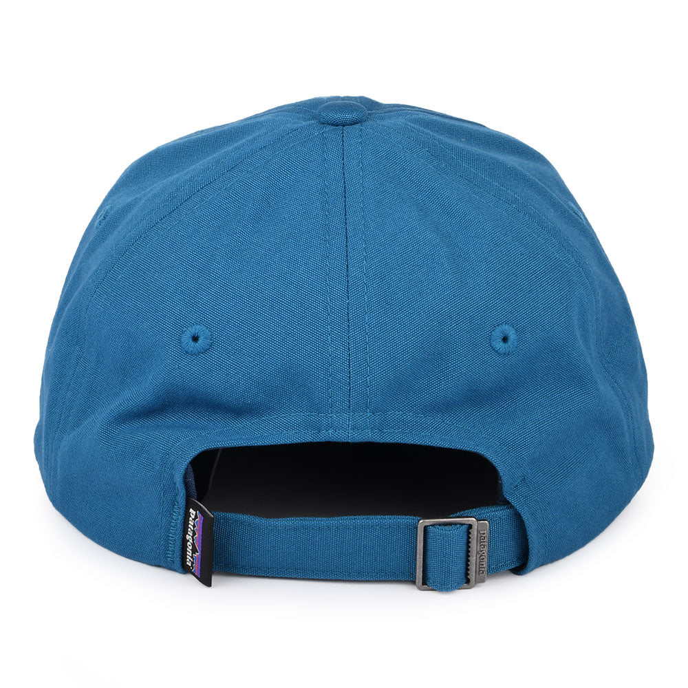 Patagonia P-6 Label Trad Baseball Cap aus organischer Baumwolle - Petrol - Image 3