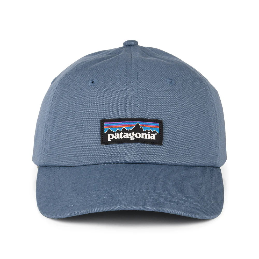 Patagonia P-6 Label Trad Baseball Cap aus organischer Baumwolle - Rauchblau - Image 2