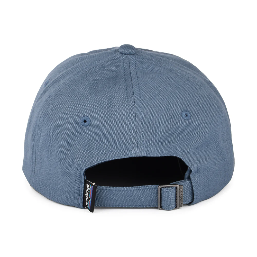 Patagonia P-6 Label Trad Baseball Cap aus organischer Baumwolle - Rauchblau - Image 3