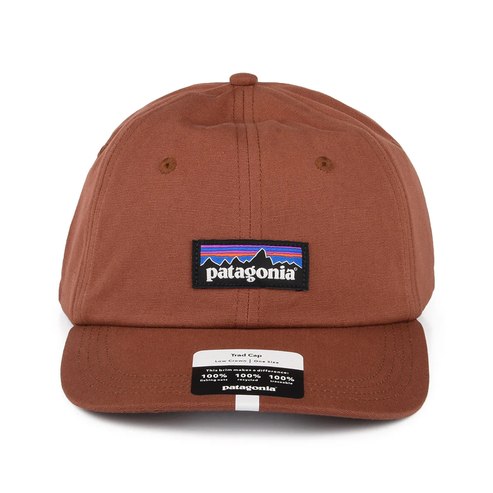 Patagonia P-6 Label Trad Baseball Cap aus organischer Baumwolle - Terrakotta - Image 2