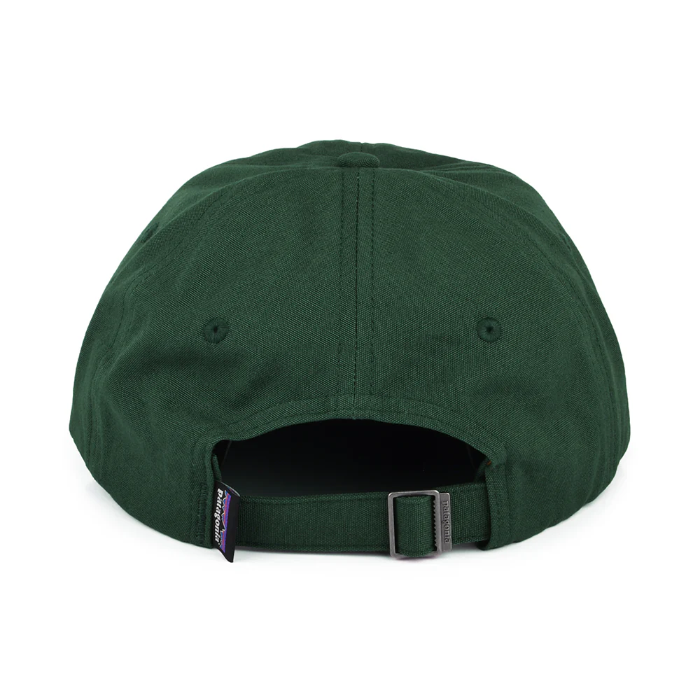 Patagonia P-6 Label Trad Baseball Cap aus organischer Baumwolle - Waldgrün - Image 3