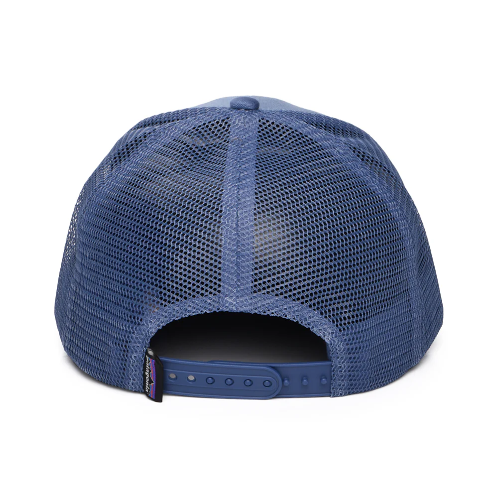 Patagonia P-6 Logo LoPro Trucker Cap aus organischer Baumwolle - Blau - Image 3