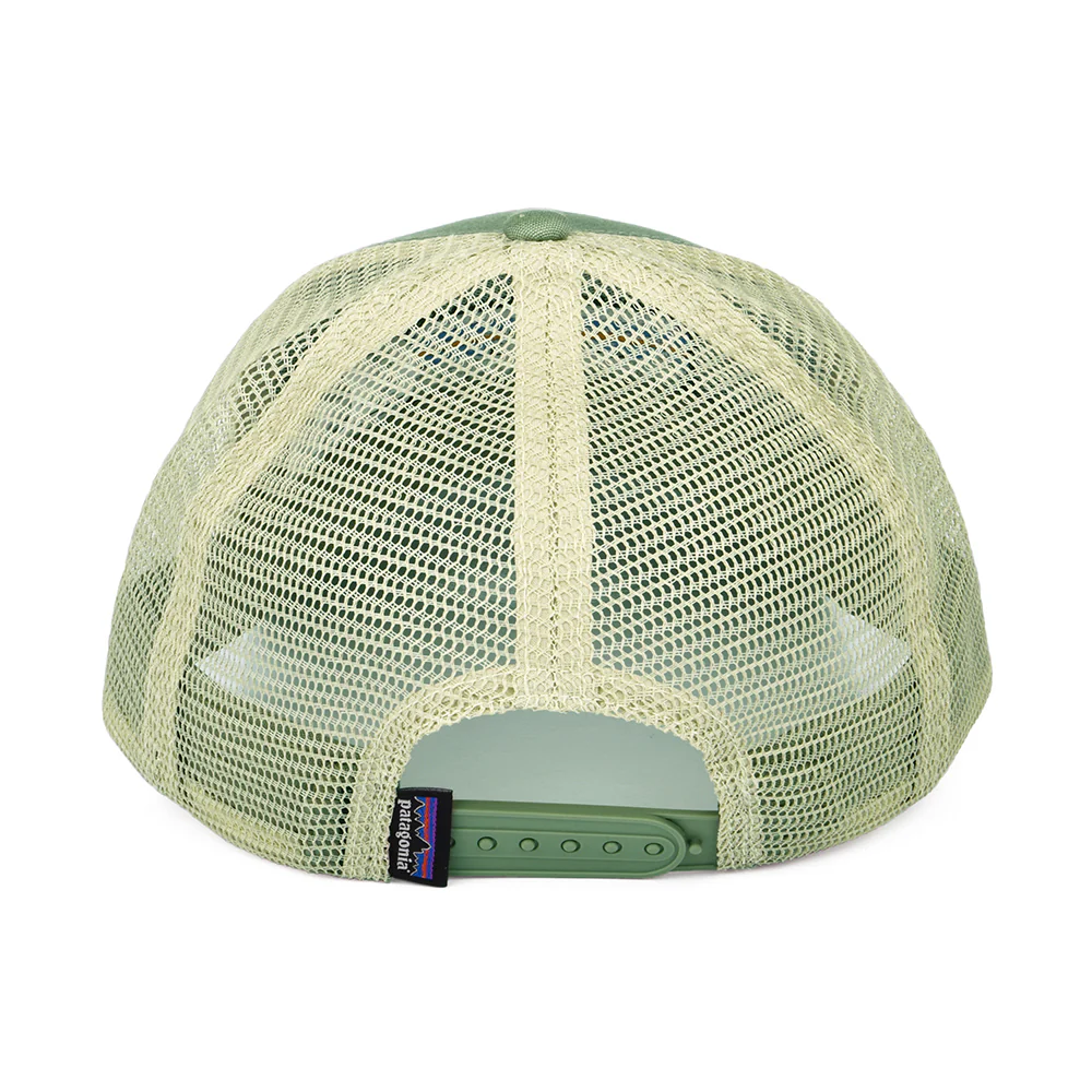 Patagonia P-6 Logo LoPro Trucker Cap aus organischer Baumwolle - Grün - Image 3