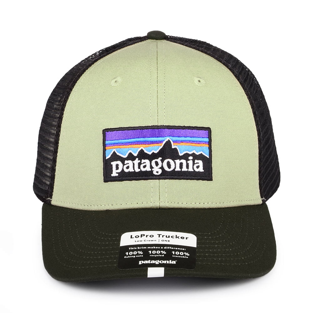Patagonia P-6 Logo LoPro Trucker Cap aus organischer Baumwolle - Khaki - Image 2