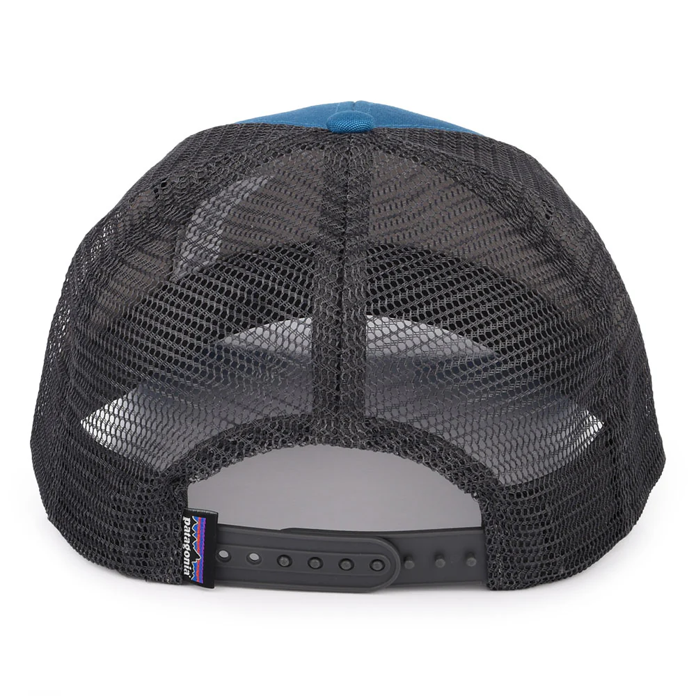Patagonia P-6 Logo LoPro Trucker Cap aus organischer Baumwolle - Petrol - Image 3
