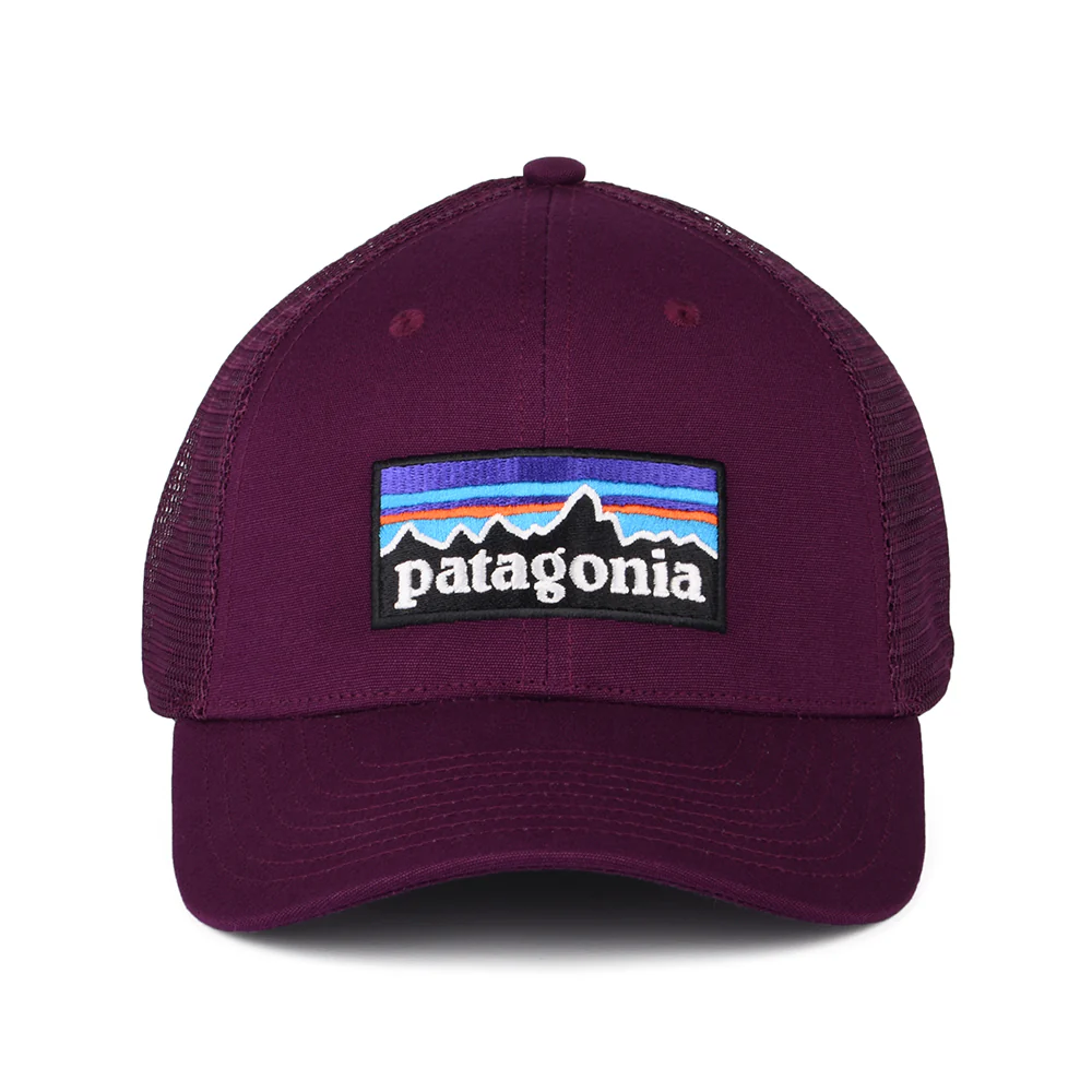 Patagonia P-6 Logo LoPro Trucker Cap aus organischer Baumwolle - Pflaume - Image 2