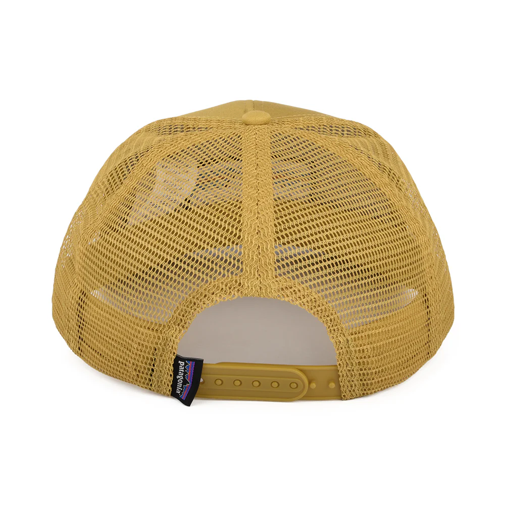 Patagonia P-6 Logo Trucker Cap aus organischer Baumwolle - Senfgelb - Image 3