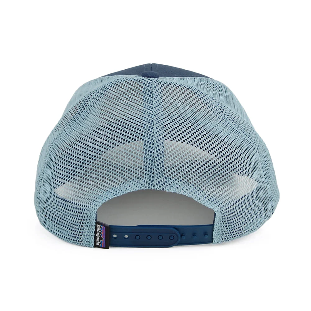 Patagonia Protect Your Peaks Trucker Cap aus organischer Baumwolle - Blau - Image 3