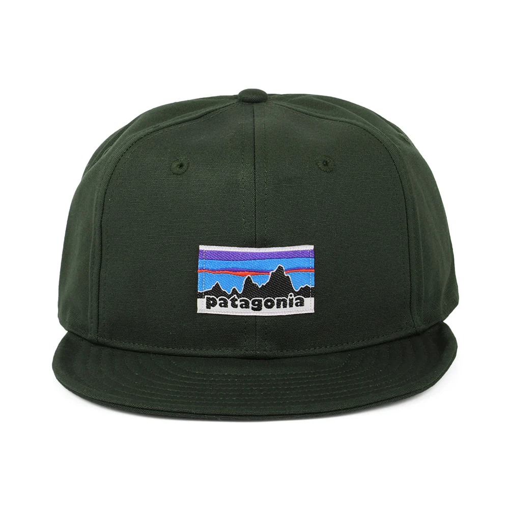 Patagonia Scrap Everyday OG Legacy Label Baseball Cap aus organischer Baumwolle - Waldgrün - Image 2