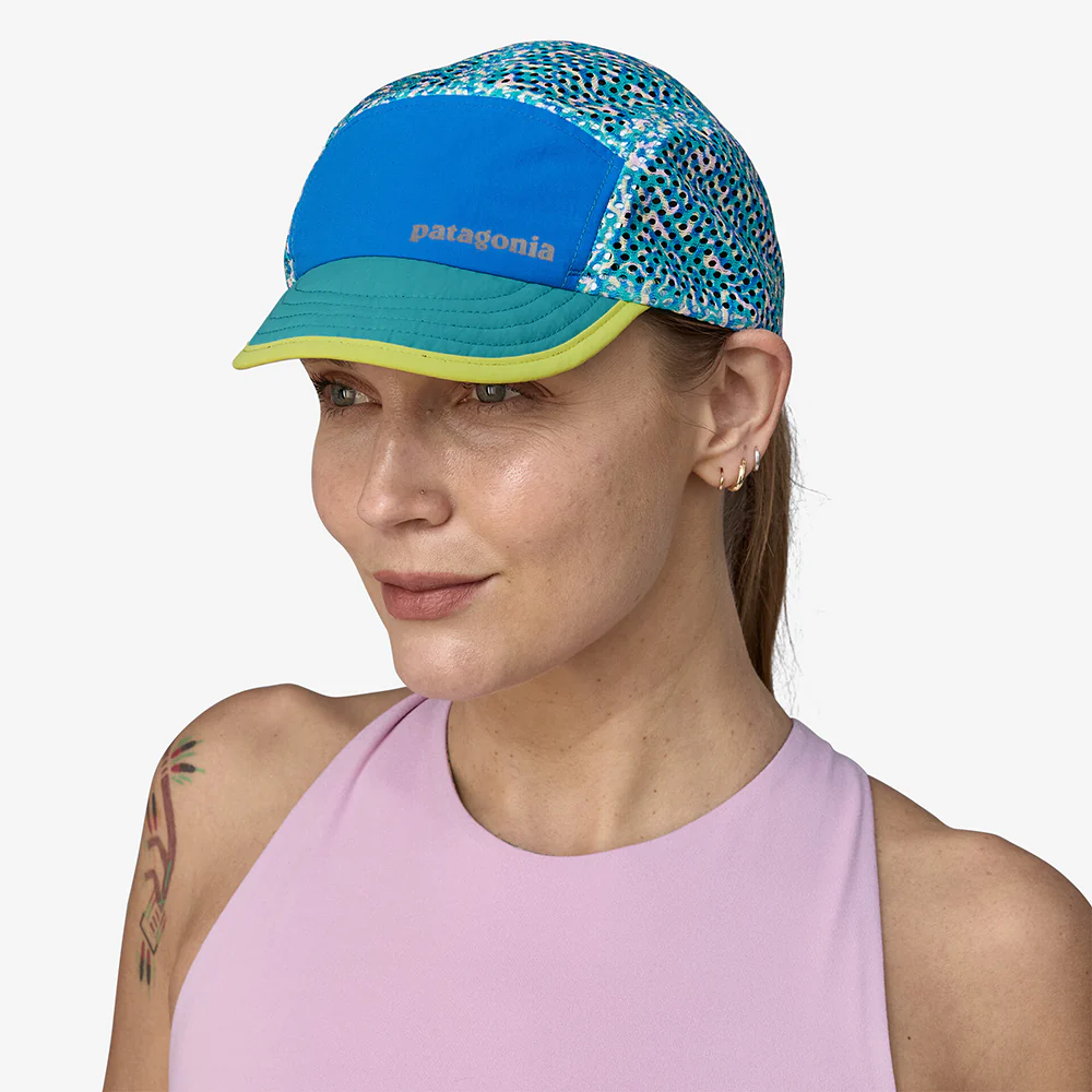 Patagonia Sea Texture Duckbill Recycelte 5 Paneelen Cap - Petrol-Multi - Image 2