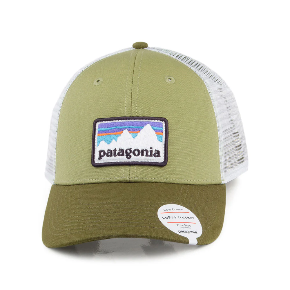 Patagonia Shop Sticker LoPro Trucker Cap - Grün - Image 2