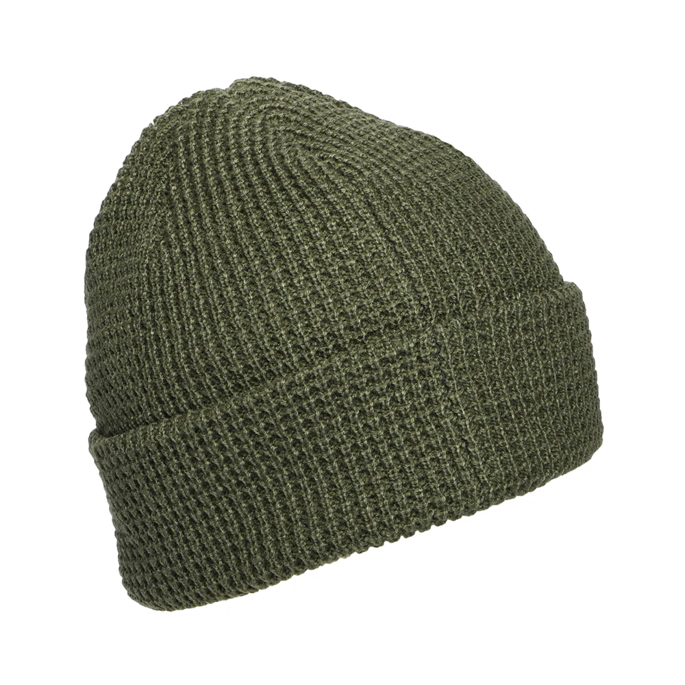 Patagonia Snowdrifter Beanie Mütze und Waffelstrickmuster - Kieferngrün - Image 2