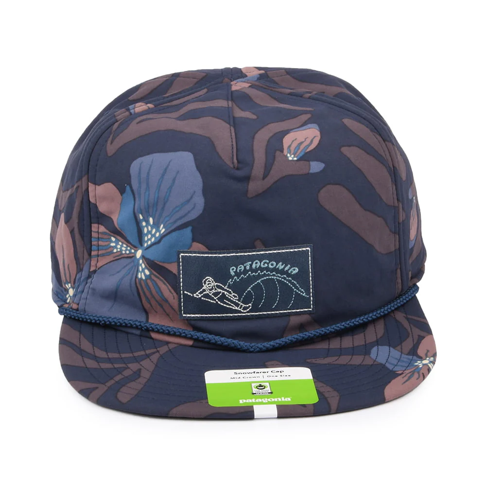 Patagonia Snowfarer Unstrukturierte Recycelte Strapback Cap - Marineblau-Multi - Image 2