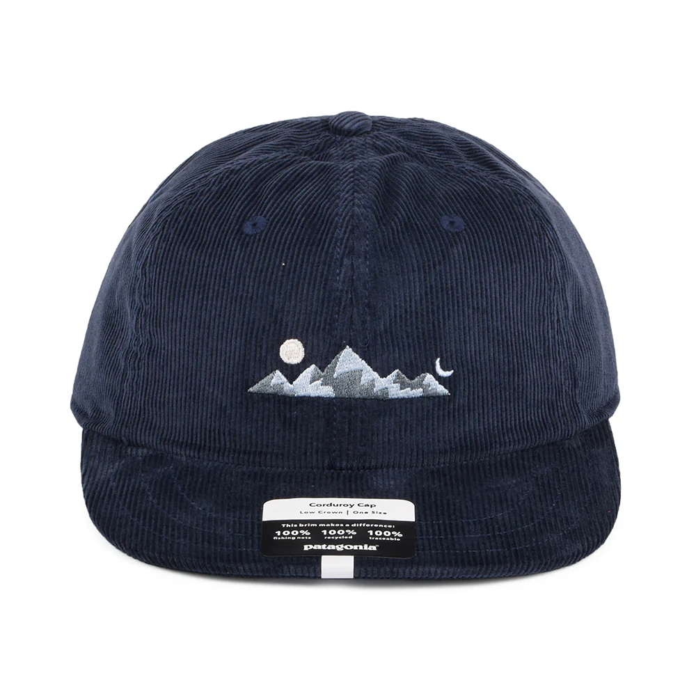 Patagonia Spirited Seasons Skyline Kord Snapback Cap - Marineblau - Image 2