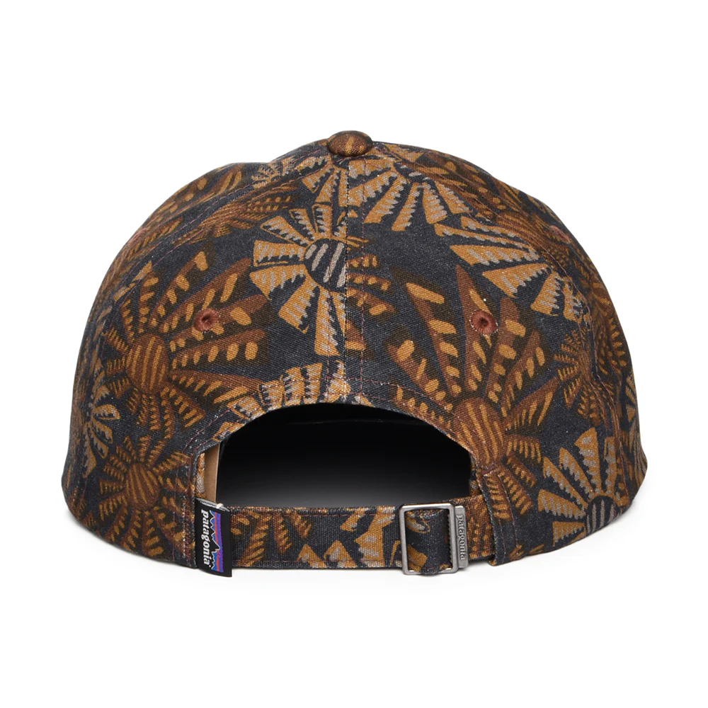 Patagonia Sun Wave P-6 Label Trad Baseball Cap aus organischer Baumwolle - Marineblau-Multi - Image 3