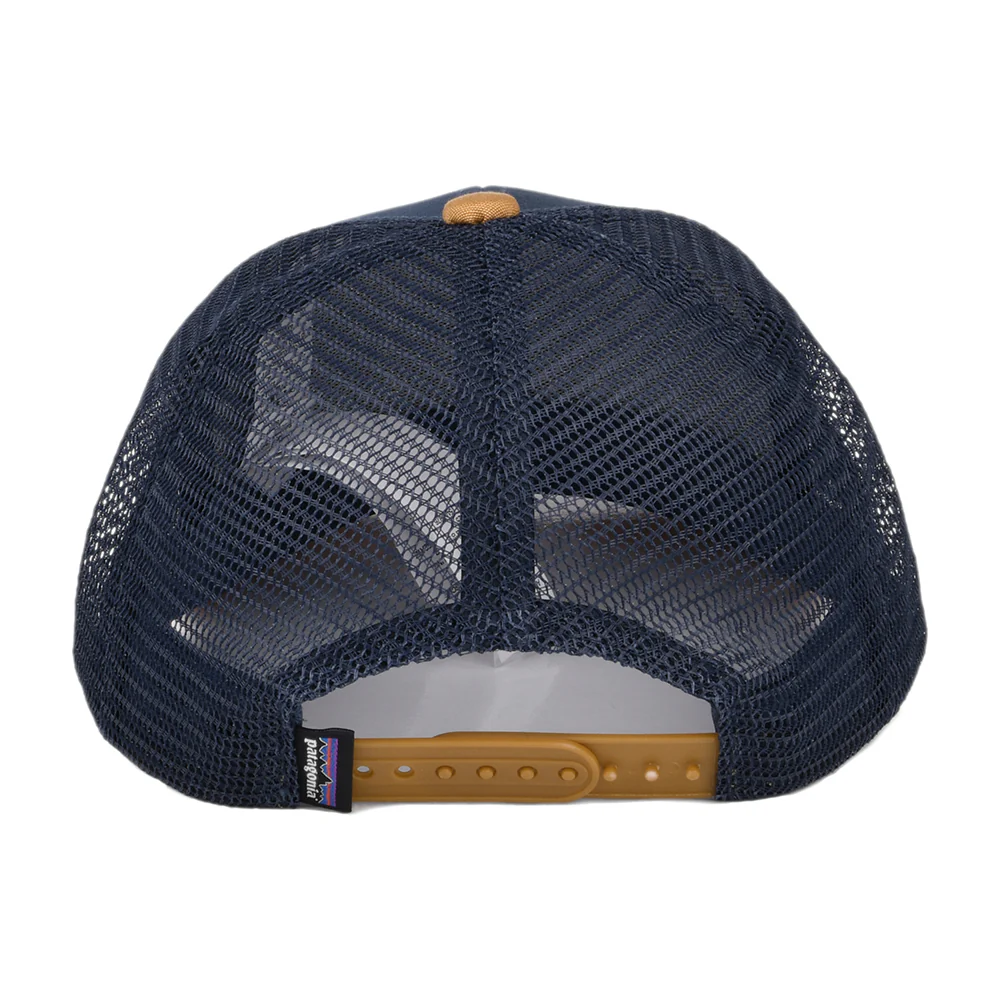 Patagonia Kinder GPIW Crest Trucker Cap aus organischer Baumwolle - Steingrau-Kamel - Image 3