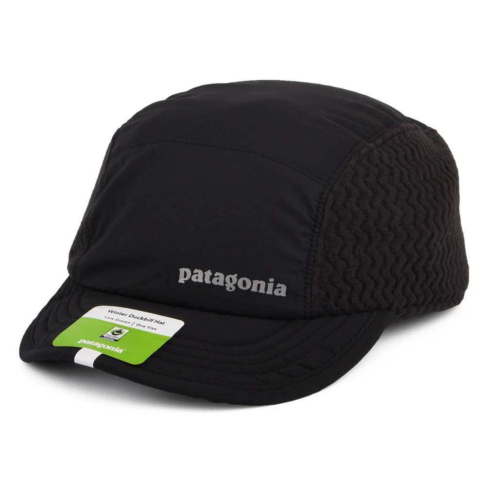 Patagonia Winter Duckbill Baseball Cap mit Ohrenklappen - Schwarz - Image 2