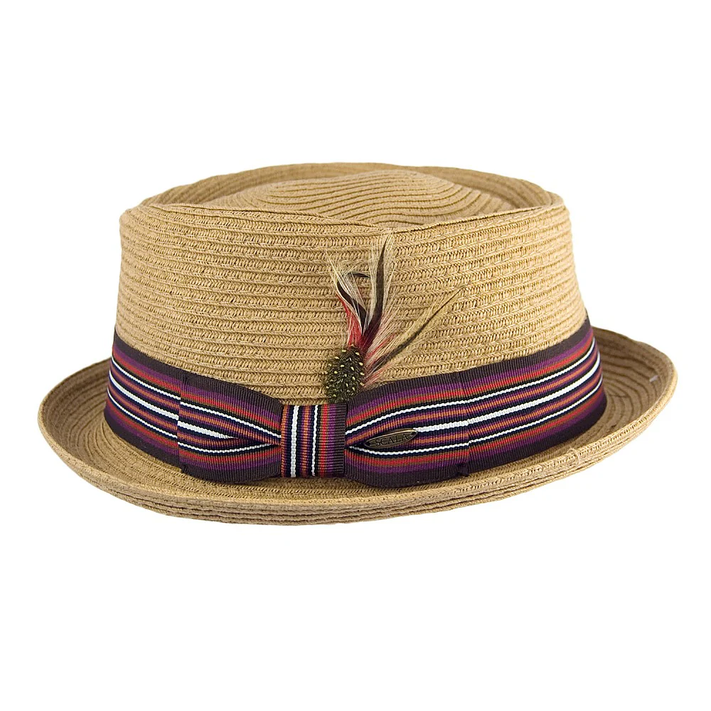 Scala Diamond Porkpie Hut - Toast - Image 2