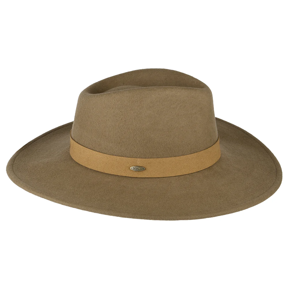 Scala Inaki Safari Fedora Hut aus Wollfilz - Kamel - Image 2