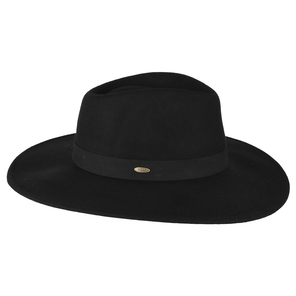 Scala Inaki Safari Fedora Hut aus Wollfilz - Schwarz - Image 2