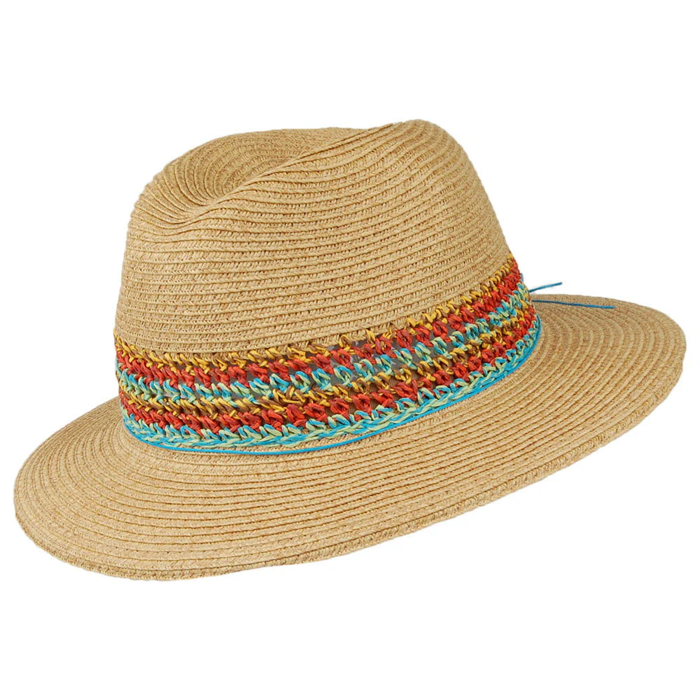 Scala Lucio Safari Fedora Hut - Natur-Orange - Image 3