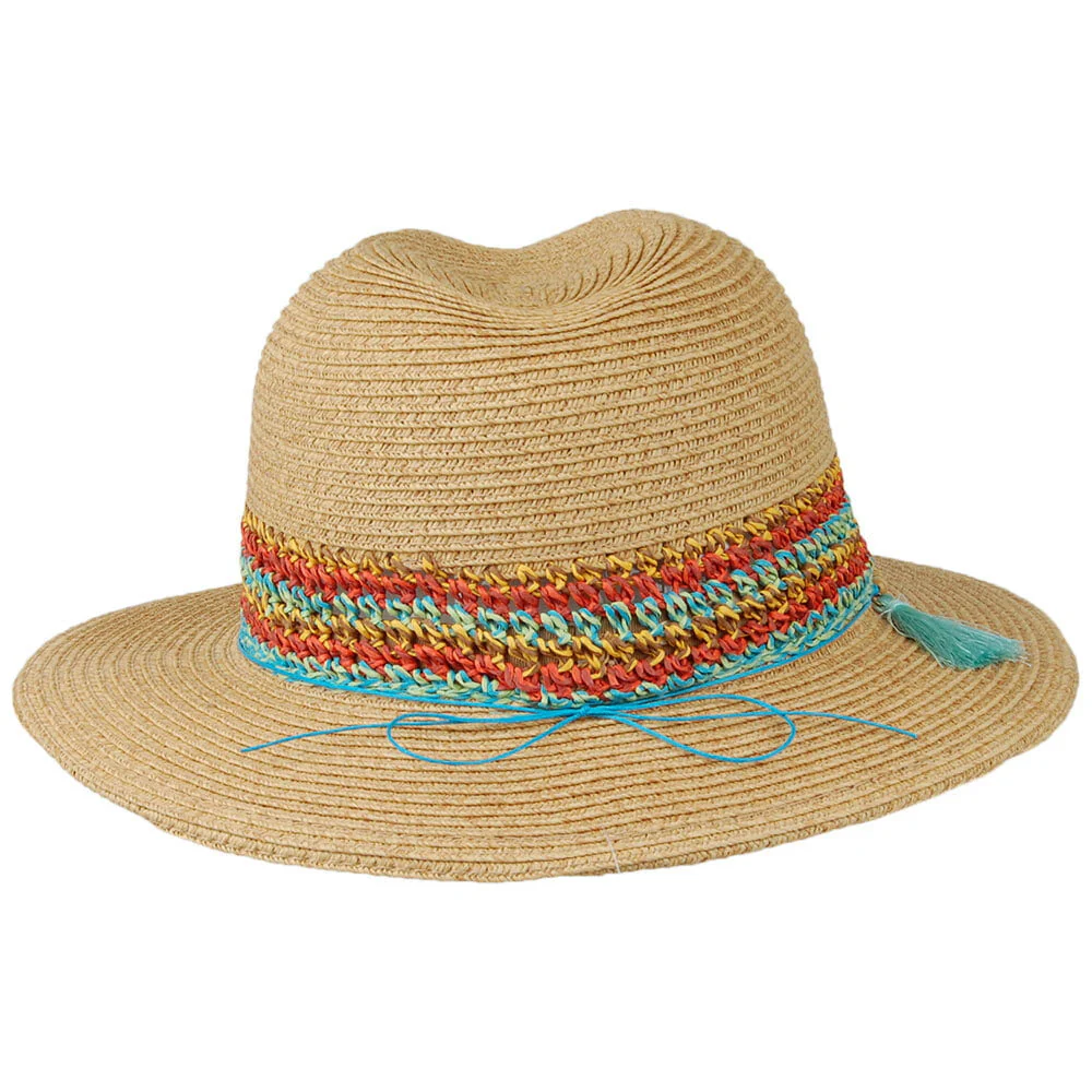 Scala Lucio Safari Fedora Hut - Natur-Orange - Image 4