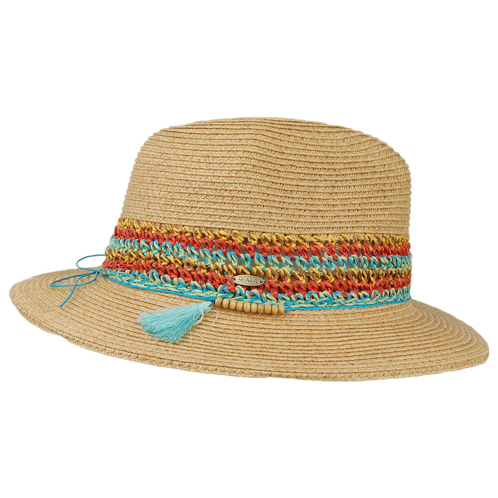 Scala Lucio Safari Fedora Hut - Natur-Orange - Image 5