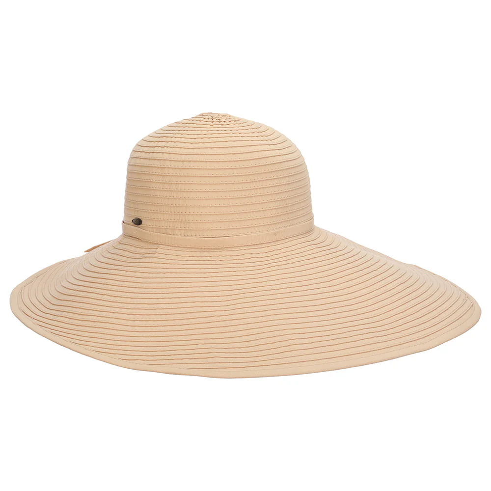 Scala Russo mit erweiterter Krempe Sonnenhut - Khaki