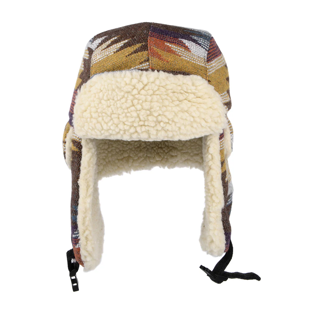 Scala Shauna Fliegermütze Aztec Druck - Braun-Multi - Image 2