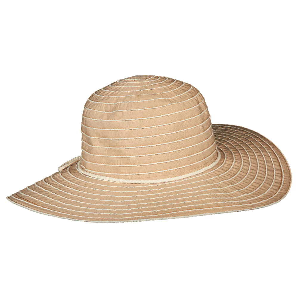 Scala Sonia mit erweiterter Krempe Sonnenhut - Khaki
