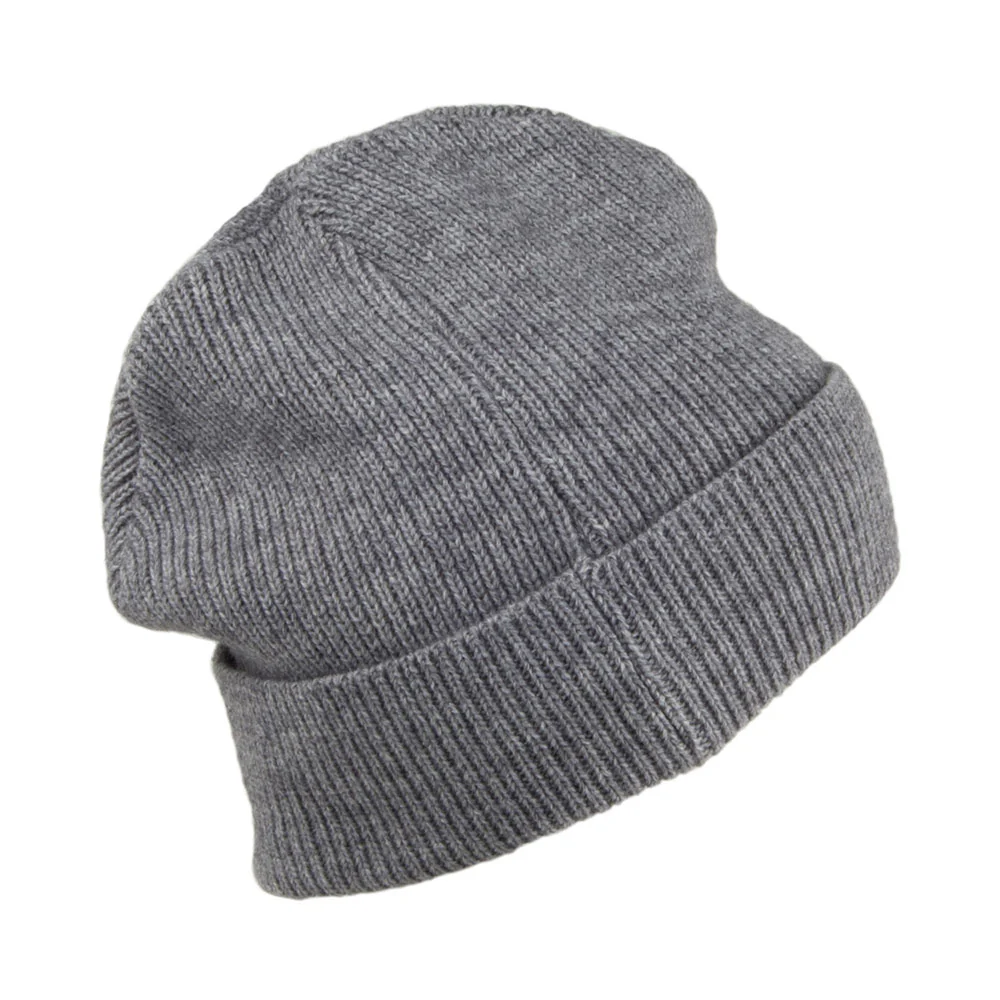 Seeberger Bestickte Blumen Beanie Mütze - Grau - Image 3