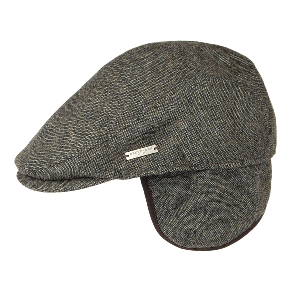 Seeberger Schiebermütze mit Ohrenklappen - Grau - Image 2