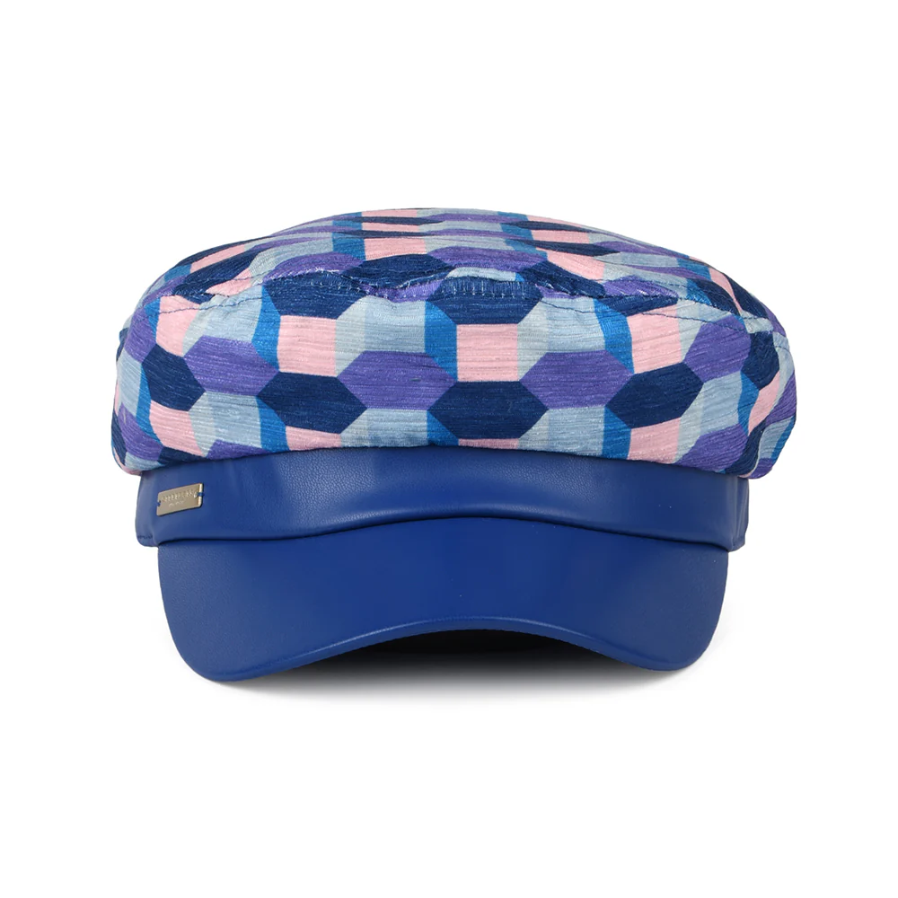 Seeberger Schiffermütze Graphic - Veilchenblau-Blau - Image 3