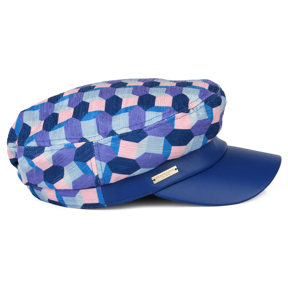 Seeberger Schiffermütze Graphic - Veilchenblau-Blau - Image 4
