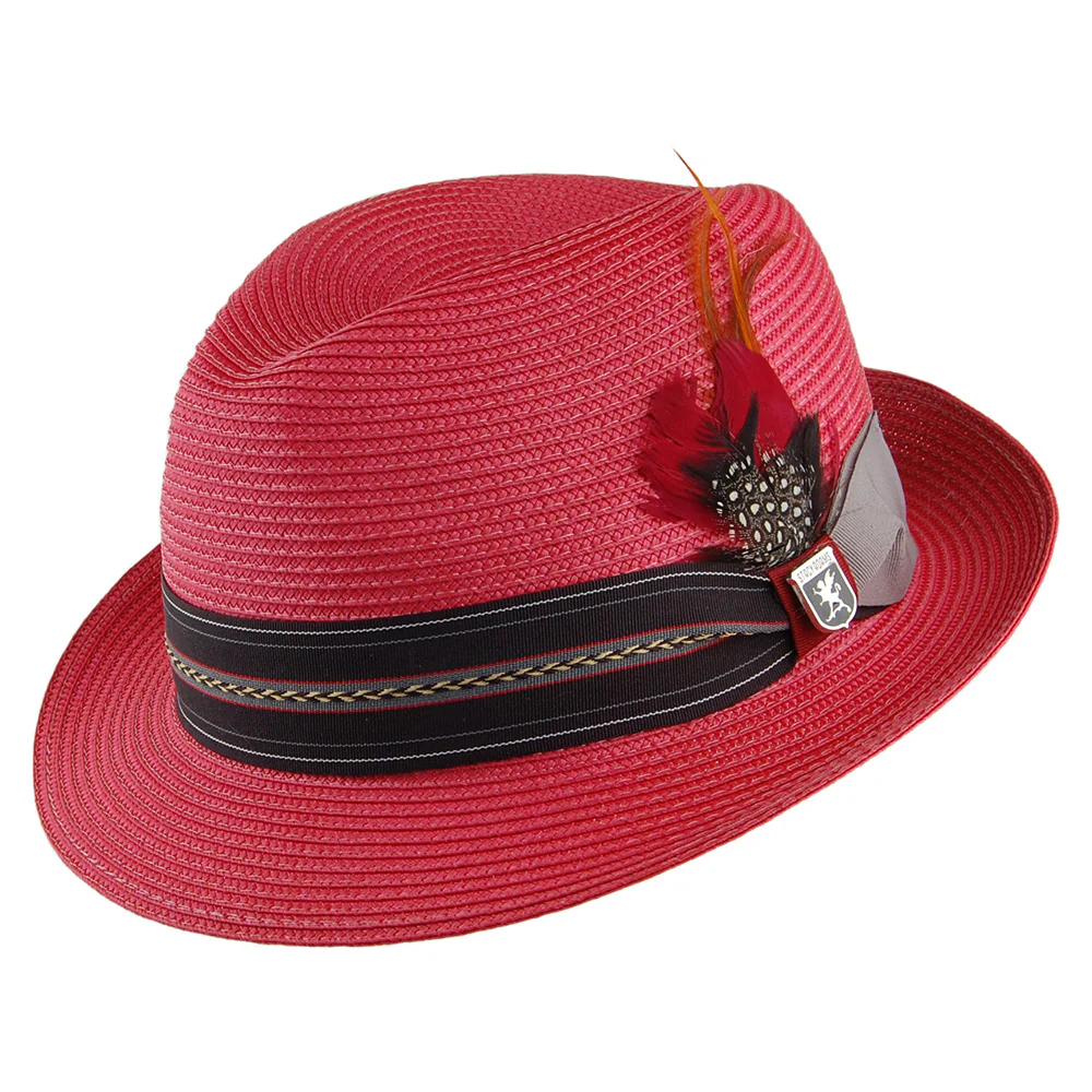 Stacy Adams Runyon Trilby Hut - Rot