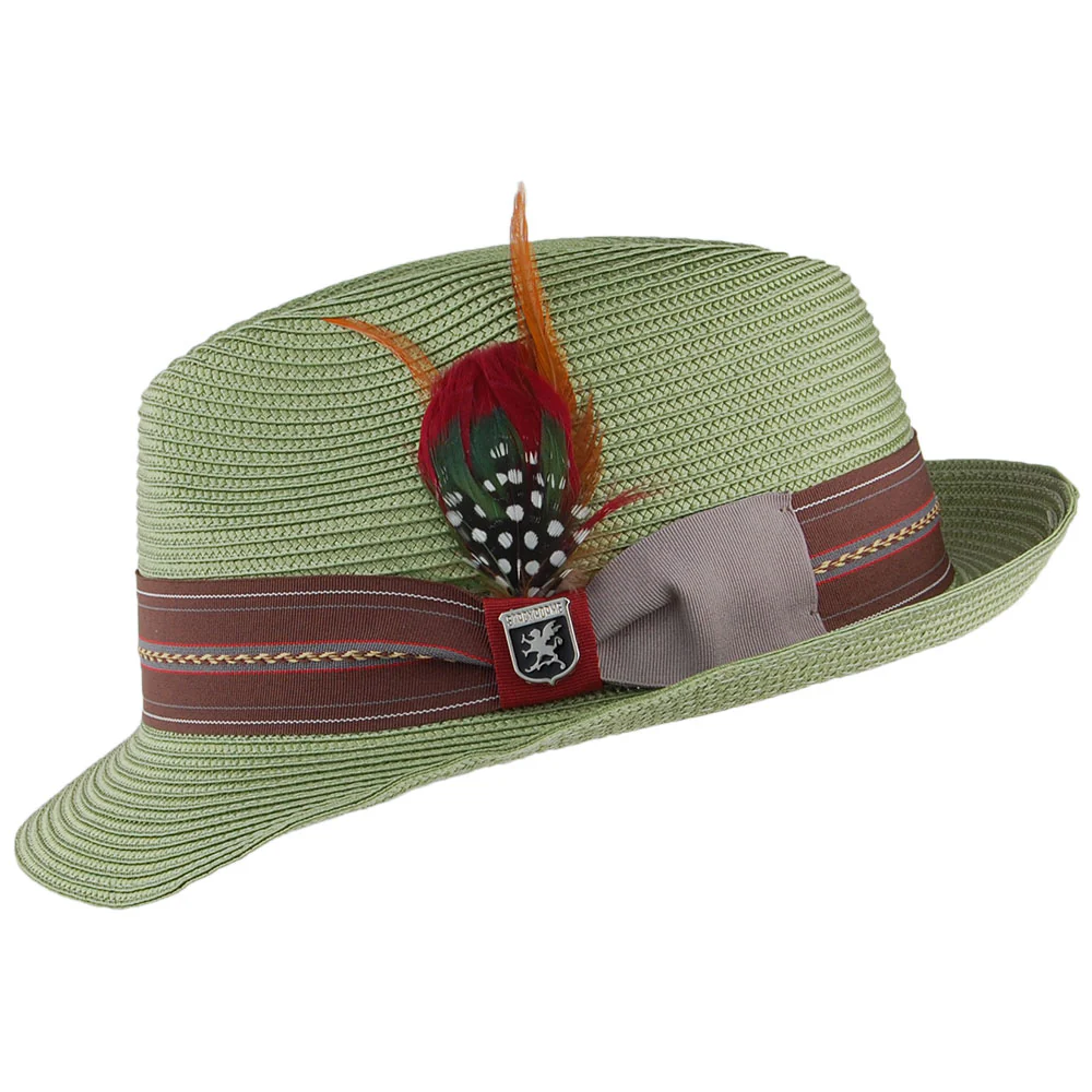 Stacy Adams Runyon Trilby Hut - Salbeigrün - Image 2