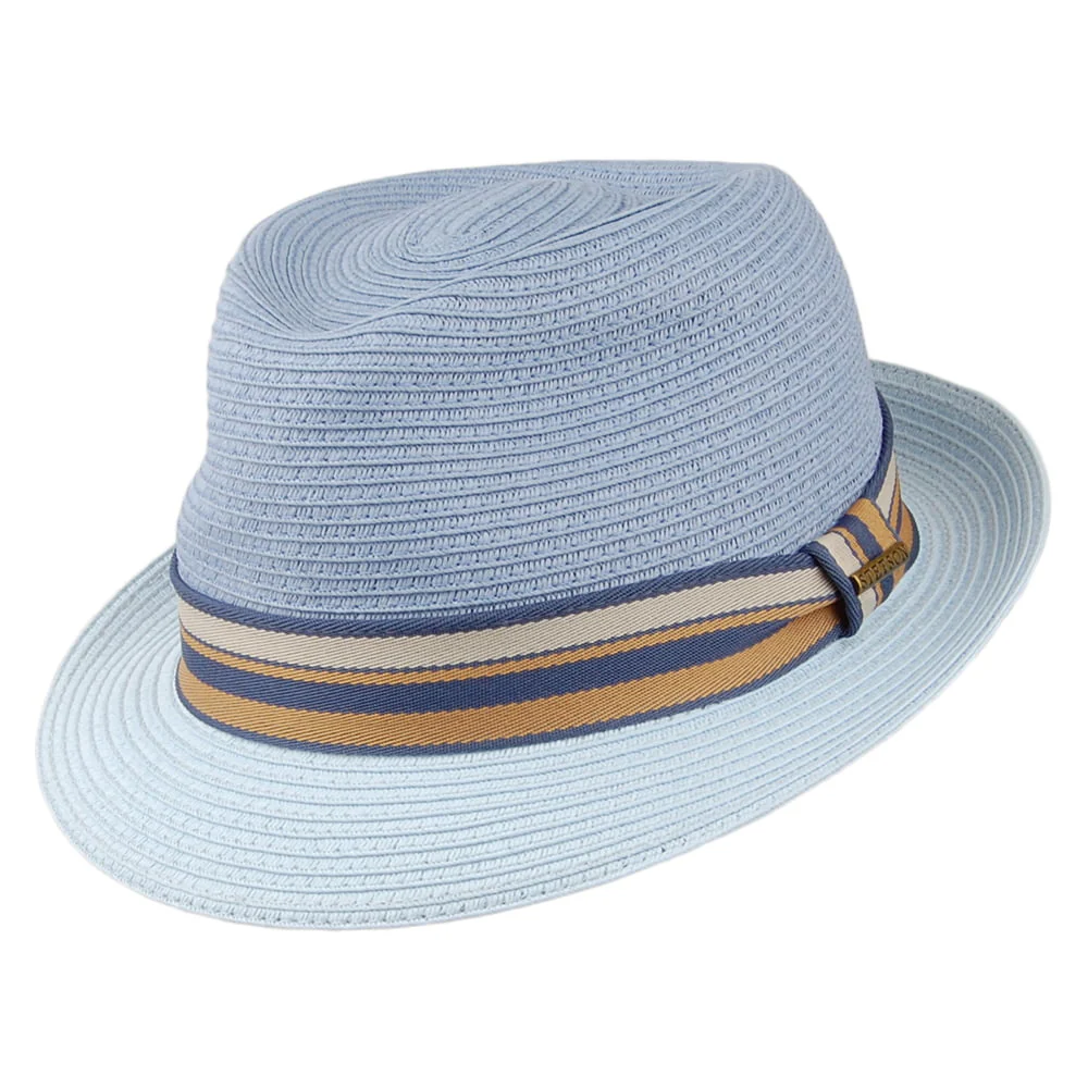 Stetson Adams Trilby Hut - Hellblau