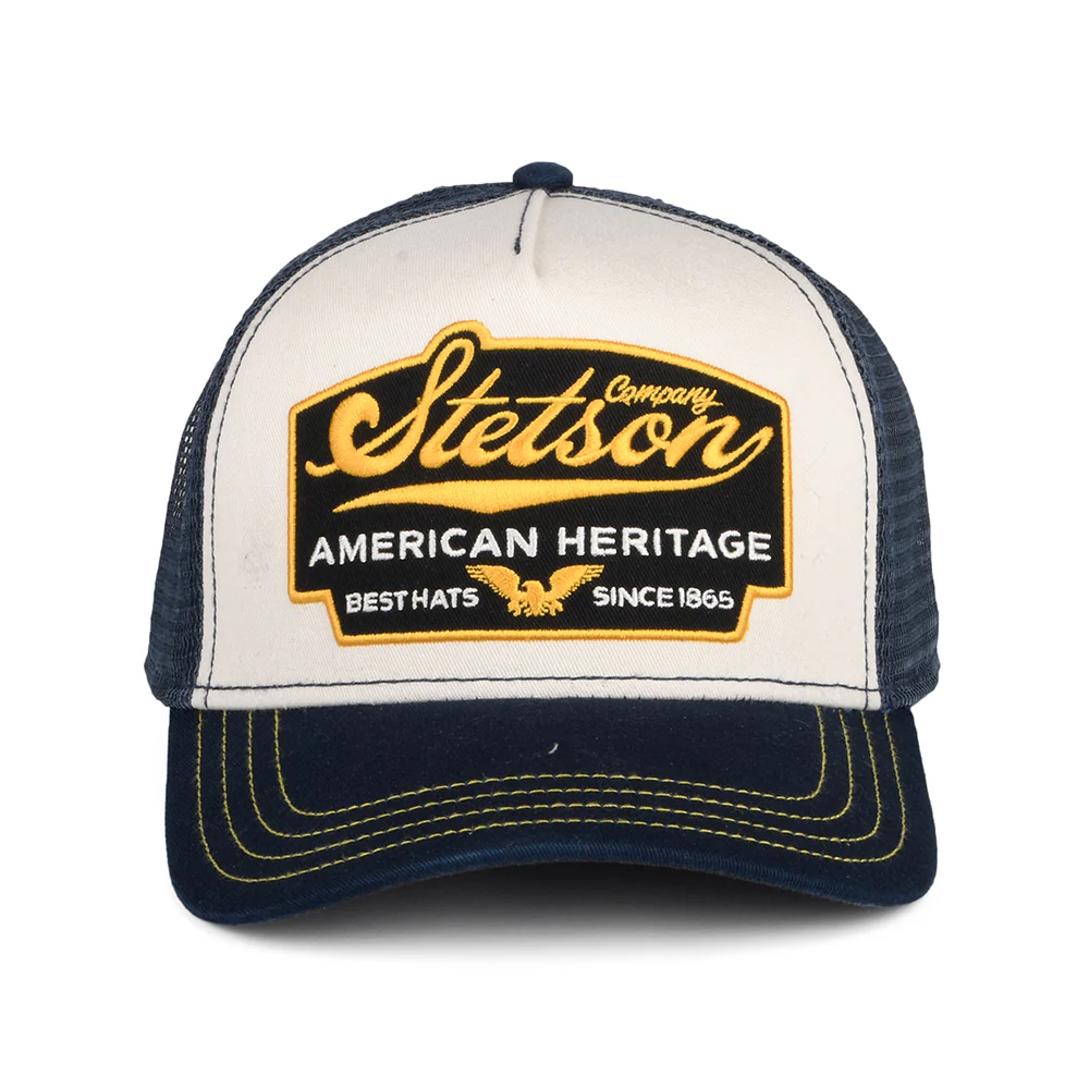 Stetson American Heritage Trucker Cap - Marineblau - Image 2