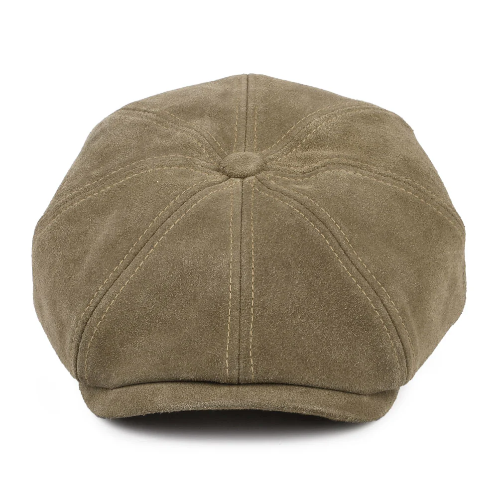Stetson Ballonmütze aus Suede - Hellbraun - Image 2