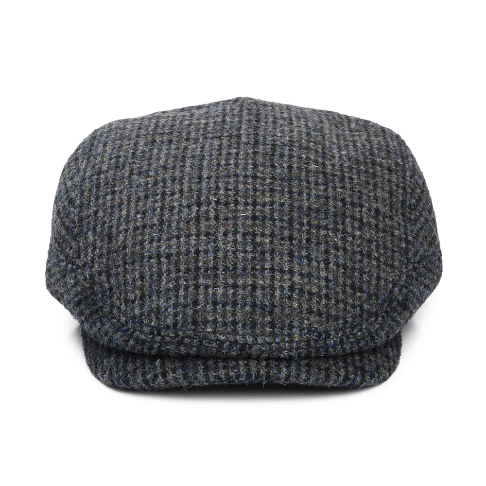 Stetson Brayton Driver HARRIS TWEED Schiebermütze - Grau-Blau - Image 2