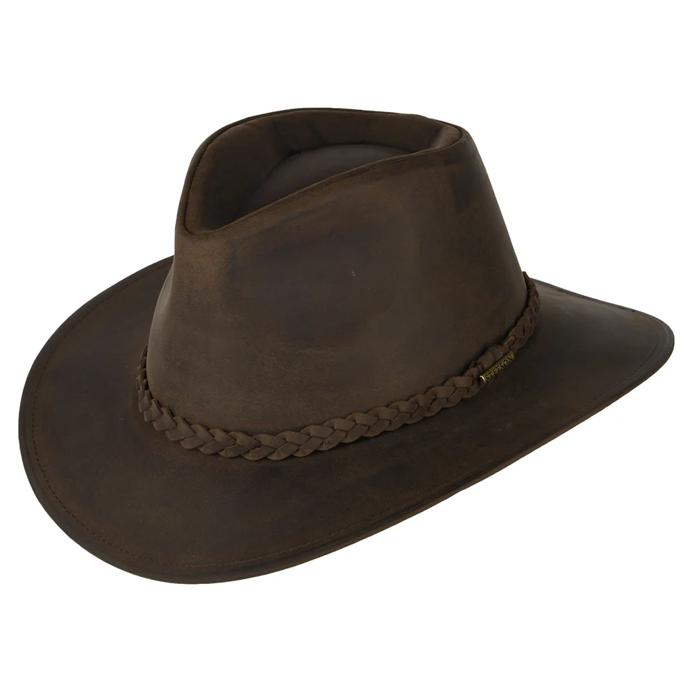 Stetson Cowboy Hut aus Büffelleder - Braun - Image 2