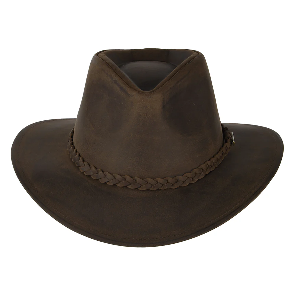 Stetson Cowboy Hut aus Büffelleder - Braun - Image 4