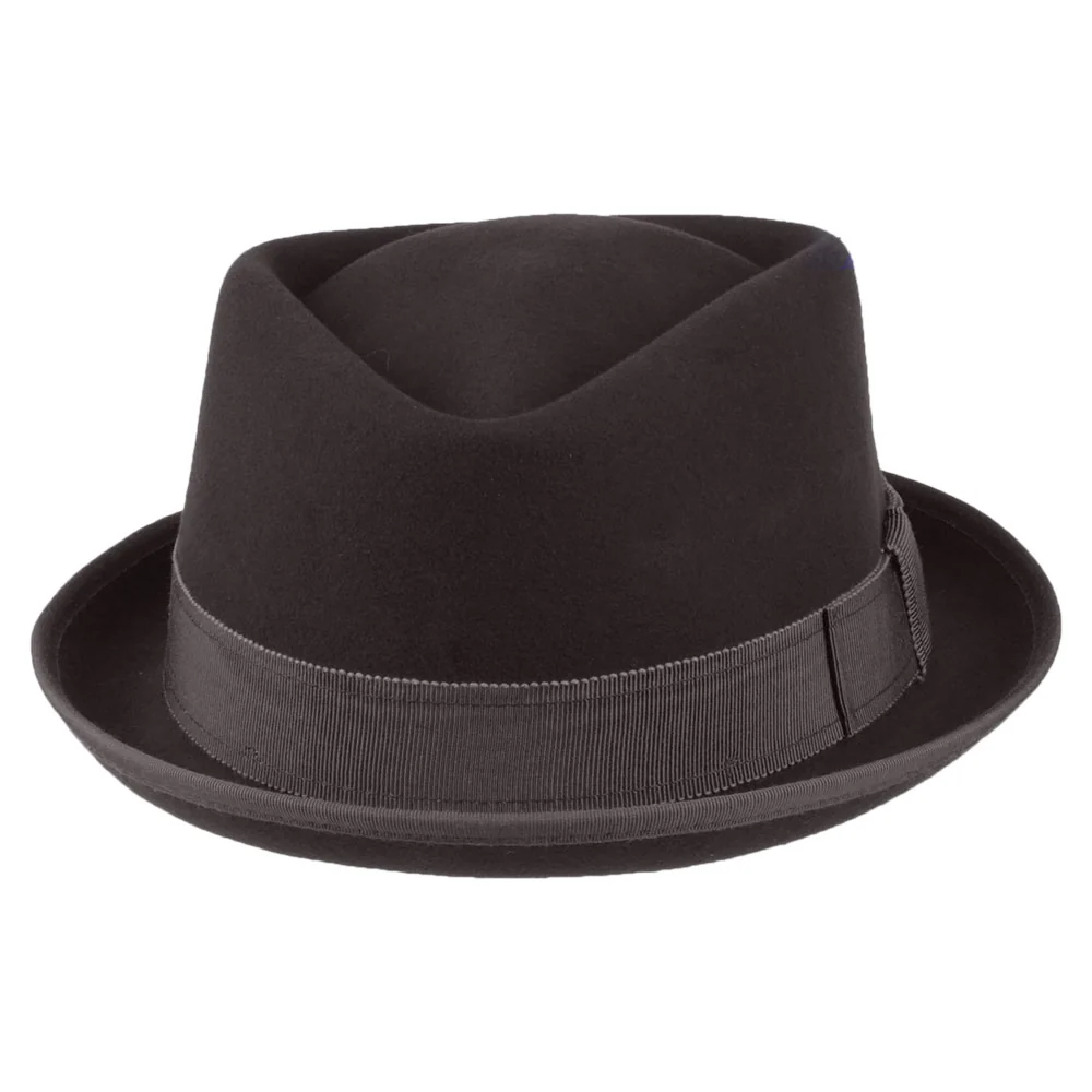 Stetson Diamond Crown Pork Pie Hut aus Wolle-Kaschmir - Braun - Image 3