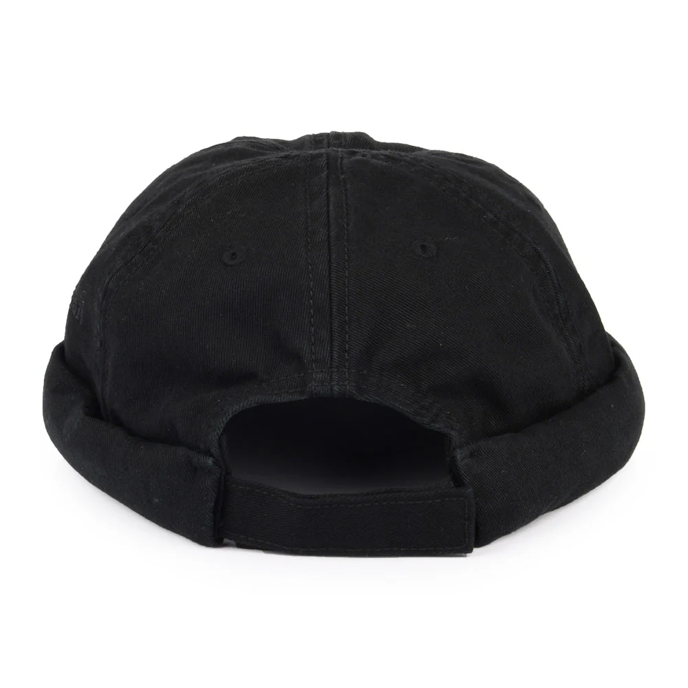 Stetson Docker Beanie Mütze aus Baumwolle - Schwarz - Image 3