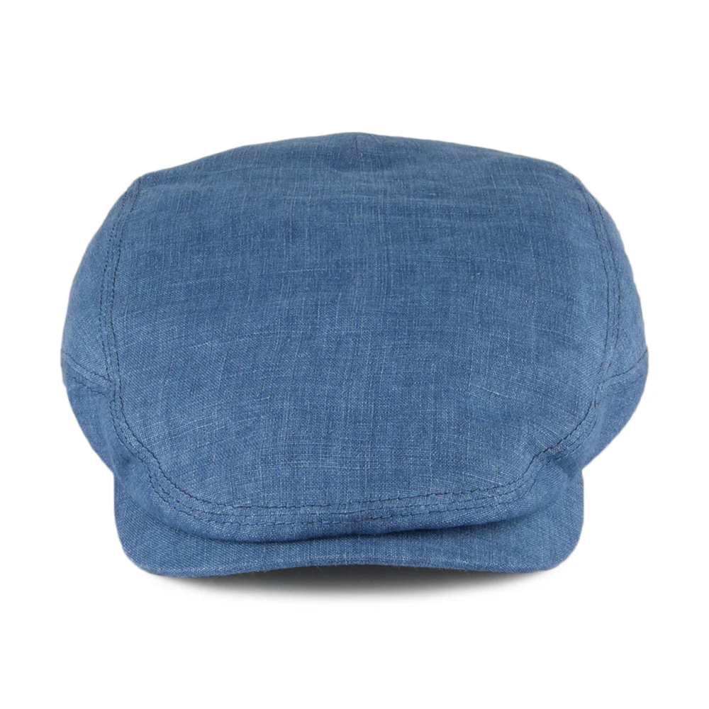 Stetson Driver Schiebermütze aus Leinen - Denim - Image 2