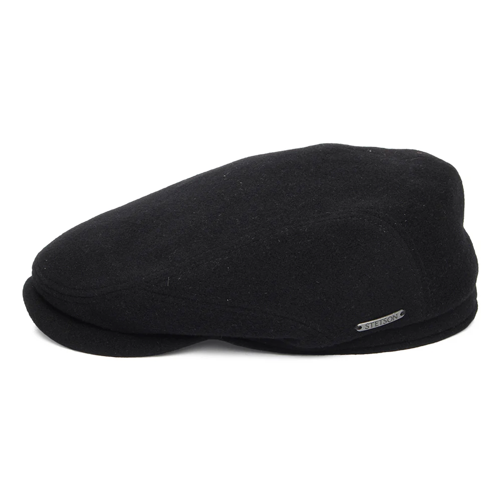 Stetson Driver Schiebermütze aus Wolle-Kaschmir - Schwarz - Image 3