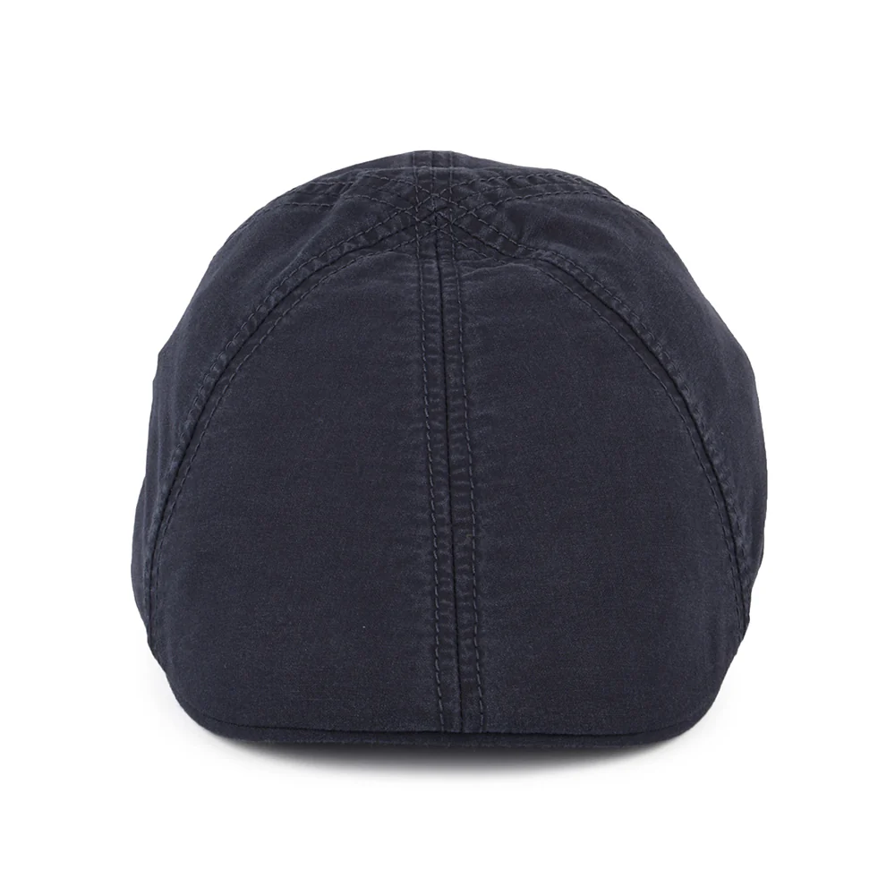 Stetson Duckbill Schiebermütze aus Bio Baumwolle - Marineblau - Image 2
